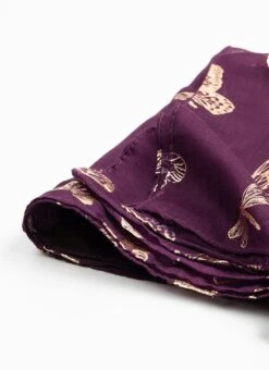 Lightweight Foil Butterfly Scarf -Casual Outfits Store 63960pvl a2e198e3b959b3b