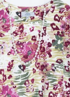 Warm Touch Necklace Print Top -Casual Outfits Store 64011pvl bbfe9f8320ca6c8