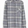 Pure Cotton Check Blouse -Casual Outfits Store 64067pvl e7c177789b2a6d8