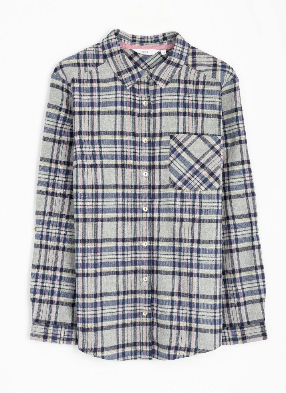 Pure Cotton Check Blouse 3 Pure Cotton Check Blouse