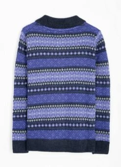 Fairisle Knit Collared Cardigan 13 Fairisle Knit Collared Cardigan -Casual Outfits Store 64078pvl 18741db83d74cf4