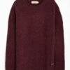 Textured Nep With Wool Crew Neck Jumper -Casual Outfits Store 64081pvl 3c043021c5646d7