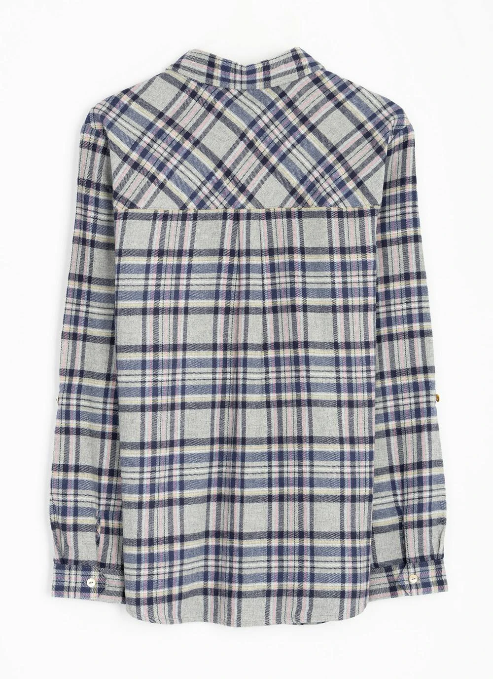Pure Cotton Check Blouse 6 Pure Cotton Check Blouse - Image 4