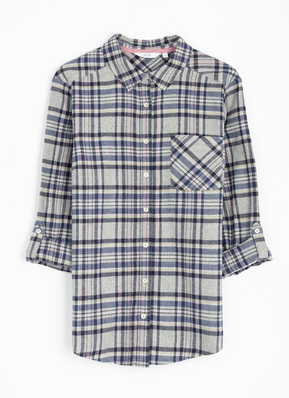 Pure Cotton Check Blouse 5 Pure Cotton Check Blouse - Image 3