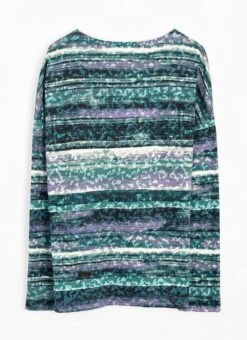 Soft Touch Printed Boat Neck Top -Casual Outfits Store 64220pvl aaed82a08e2d674