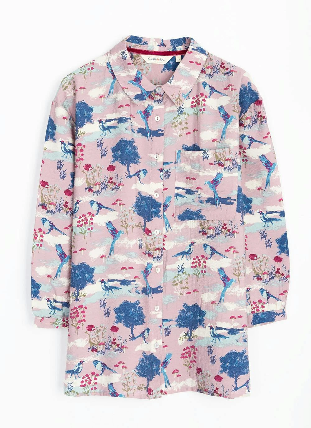 Printed Collared Shirt 5 Printed Collared Shirt - Image 3