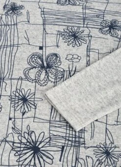 Soft Touch Sparkle Placement Print Top -Casual Outfits Store 64304pvl 23c9c83bd527e9e