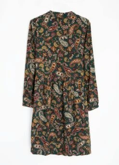 Printed Midi Shirt Dress -Casual Outfits Store 64383pvl 0b1ccb15e564eb5