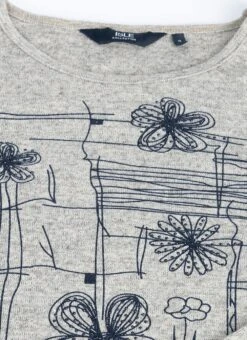 Soft Touch Sparkle Placement Print Top -Casual Outfits Store 64398pvl b05135670981b0c