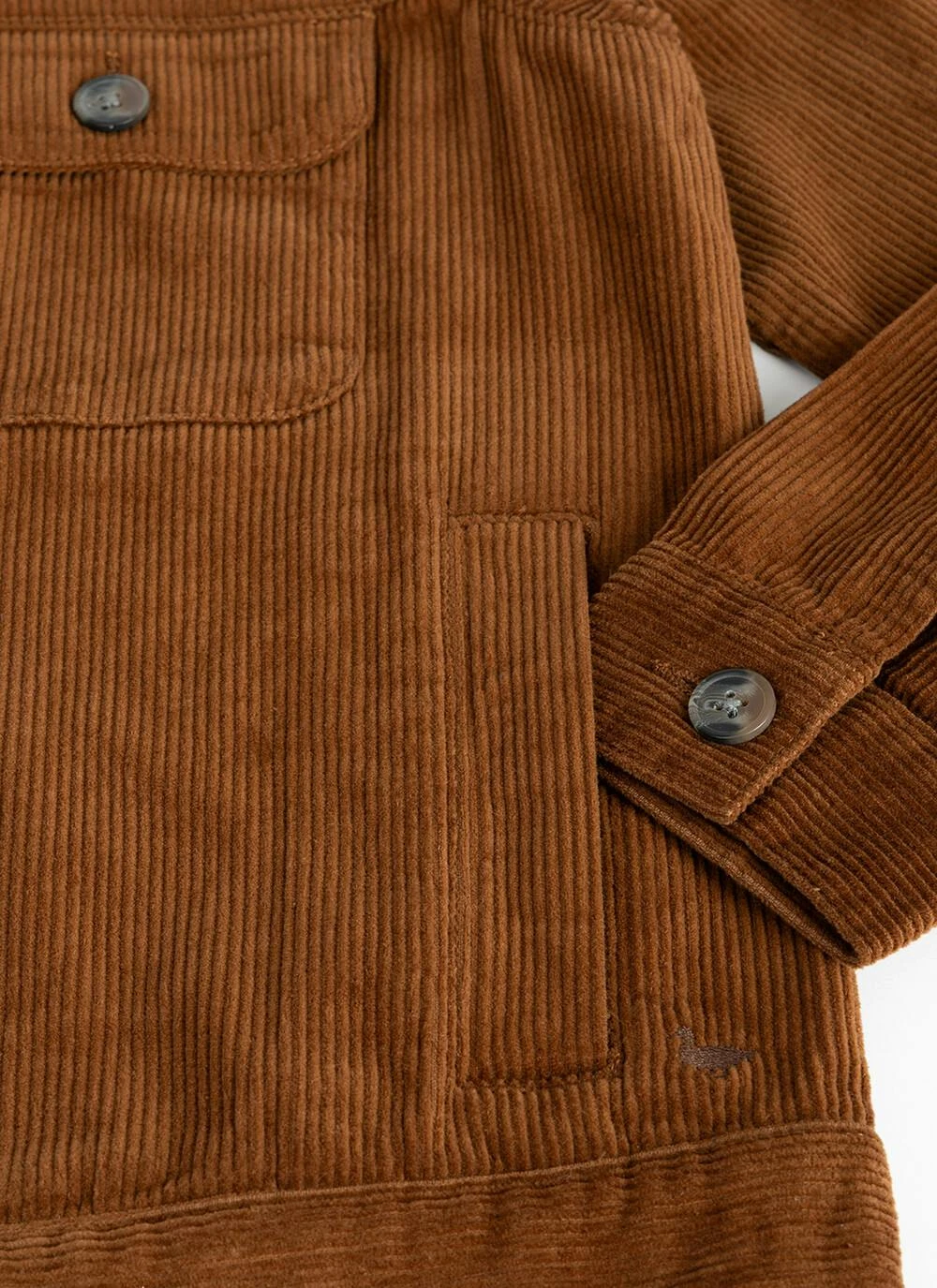 Pure Cotton Cord Relaxed Jacket 8 Pure Cotton Cord Relaxed Jacket - Image 6