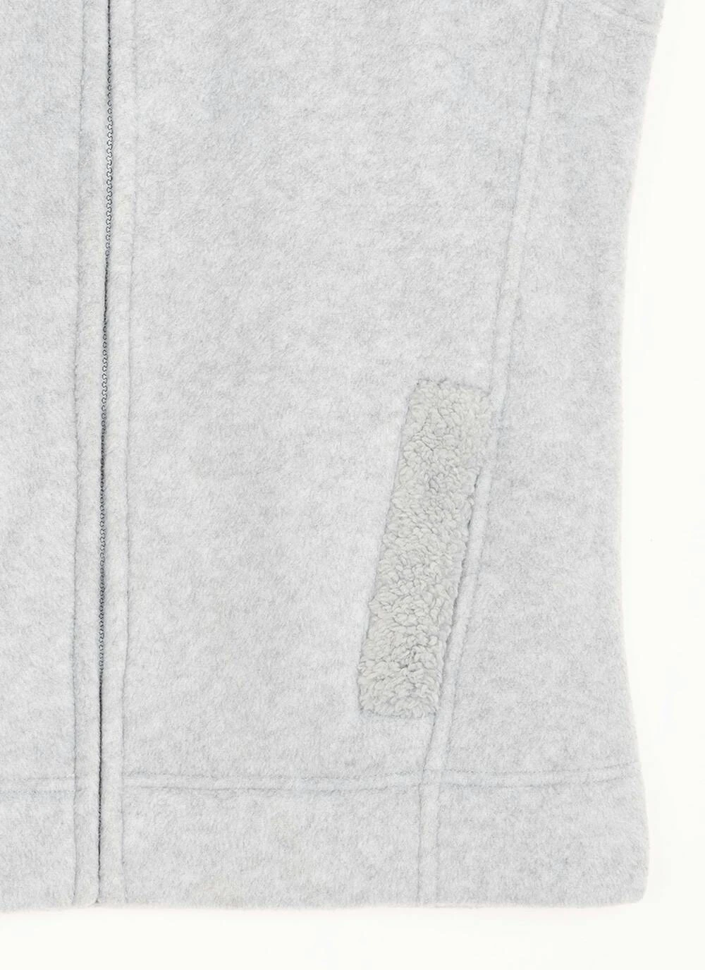 Fleece Sherpa Lined Funnel Neck Gilet 6 Fleece Sherpa Lined Funnel Neck Gilet - Image 4