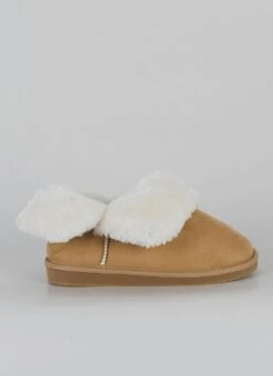 Comfy Suedette Faux Fur Lined Slipper Boot -Casual Outfits Store 64569pvl 260ec565928acde