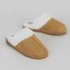 Comfy Faux Fur Lined Suedette Mule Slippers 2 Comfy Faux Fur Lined Suedette Mule Slippers -Casual Outfits Store 64573pvl 357b0af581ac473
