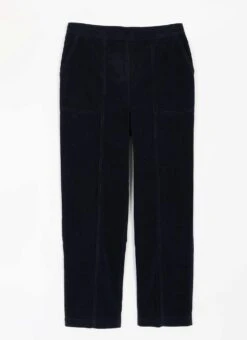 Straight Leg Pull On Cord Trouser