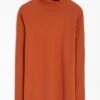 Pure Cotton Roll Neck Top -Casual Outfits Store 64962pvl 573b3c62bc793aa