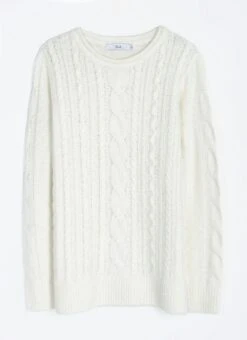 Wool Blend Cable Knit Crew Neck Jumper 10 Wool Blend Cable Knit Crew Neck Jumper -Casual Outfits Store 65216pvl 1401192252720ef