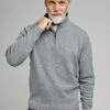 100% Lambswool Zip Neck Jumper -Casual Outfits Store 65449pvl cc5e5b334846665