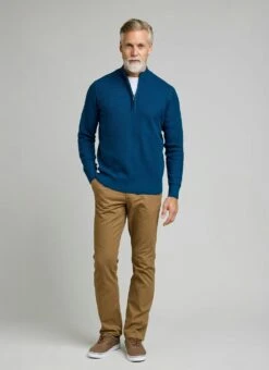 Cotton Rich Zip Neck Textured Jumper 11 Cotton Rich Zip Neck Textured Jumper -Casual Outfits Store 65542pvl 486199316bedf89