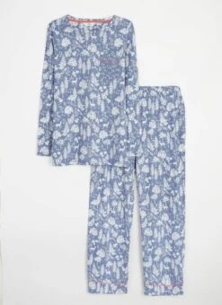 Pure Cotton Printed Pyjama Set -Casual Outfits Store 65571pvl 5d6a84c26255b79