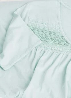 Cotton Rich Lace Trim Nightdress -Casual Outfits Store 65599pvl 36f0ff70cceebb3