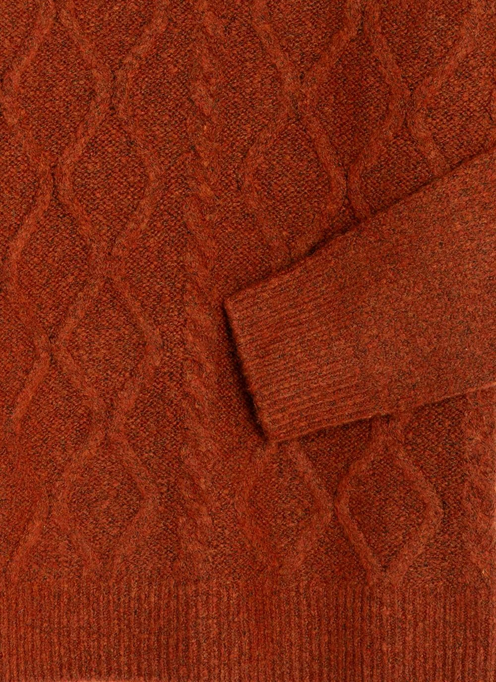 Cable Knit Cowl Neck Jumper 8 Cable Knit Cowl Neck Jumper - Image 6