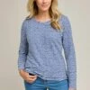 Cotton Blend Striped Textured Top -Casual Outfits Store 65704pvl 242e25391ede5c5