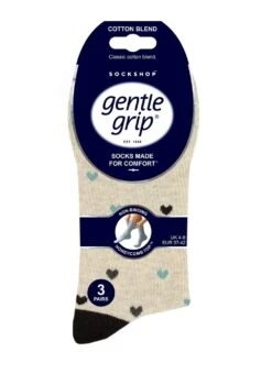 3pk Cotton Rich Pattern Socks -Casual Outfits Store 65918pvl 74a6cadf4e55f60