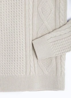 Cable Knit Crew Neck Jumper With Wool 14 Cable Knit Crew Neck Jumper With Wool -Casual Outfits Store 66000pvl b134e8b18e41420