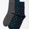 3pk Comfort Top Cotton Rich Stag Socks -Casual Outfits Store 66051pvl 1f9b7ef24289547