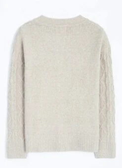 Cable Knit Bomber Cardigan -Casual Outfits Store 66220pvl fe316ca45afb2ae