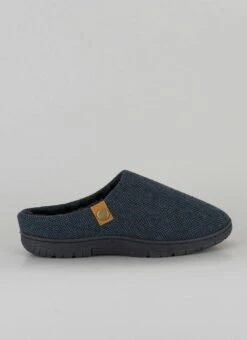 Fleece Lined Herrinbone Mule Slippers -Casual Outfits Store 66294pvl 5067c56b2fa4d93