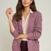 Wool Blend Ribbed Edge To Edge Cardigan -Casual Outfits Store 66360pvl a18a1af6f302df0