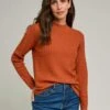 Cable Knit Turtle Neck Jumper -Casual Outfits Store 66378pvl 4d89a74a99d3b1a