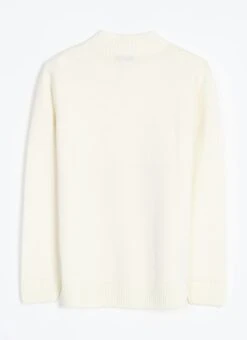 Button Detail Turtle Neck Jumper -Casual Outfits Store 66387pvl ab8b992462d1f4f