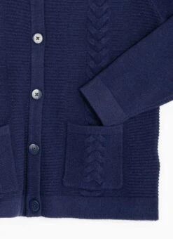 Single Cable Knit Crew Neck Cardigan -Casual Outfits Store 66581pvl 50c4a5ac72658b2