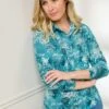 Easy Care Warm Touch Print Blouse -Casual Outfits Store 66744pvl 3d50ee0dd5689f4
