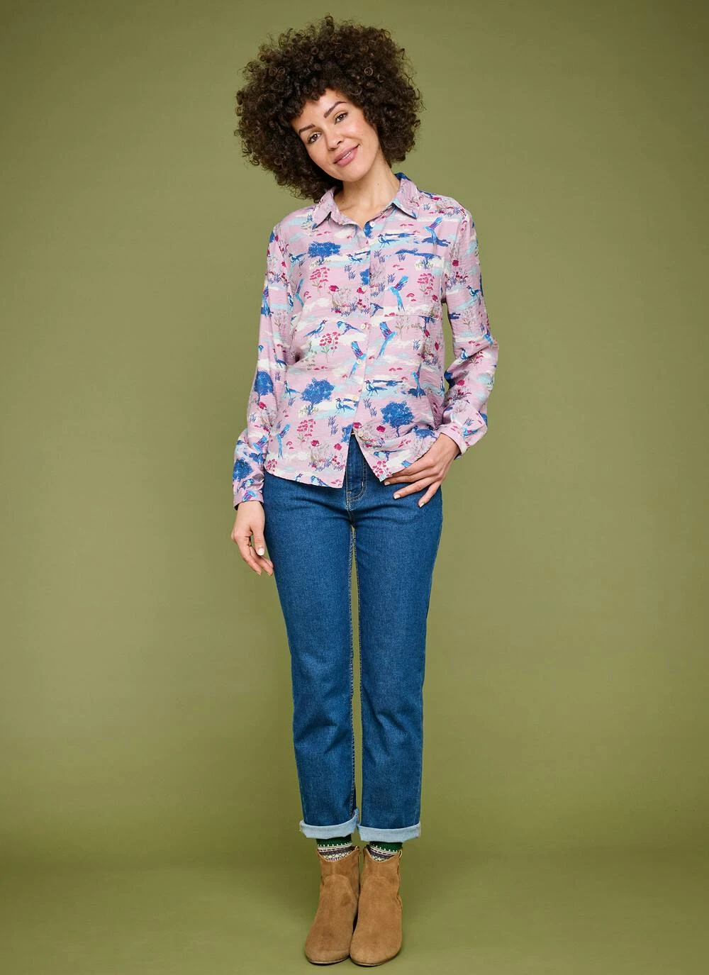 Printed Collared Shirt 3 Printed Collared Shirt