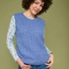 Soft Touch Knitted Vest -Casual Outfits Store 66836pvl d2402e650fe3493