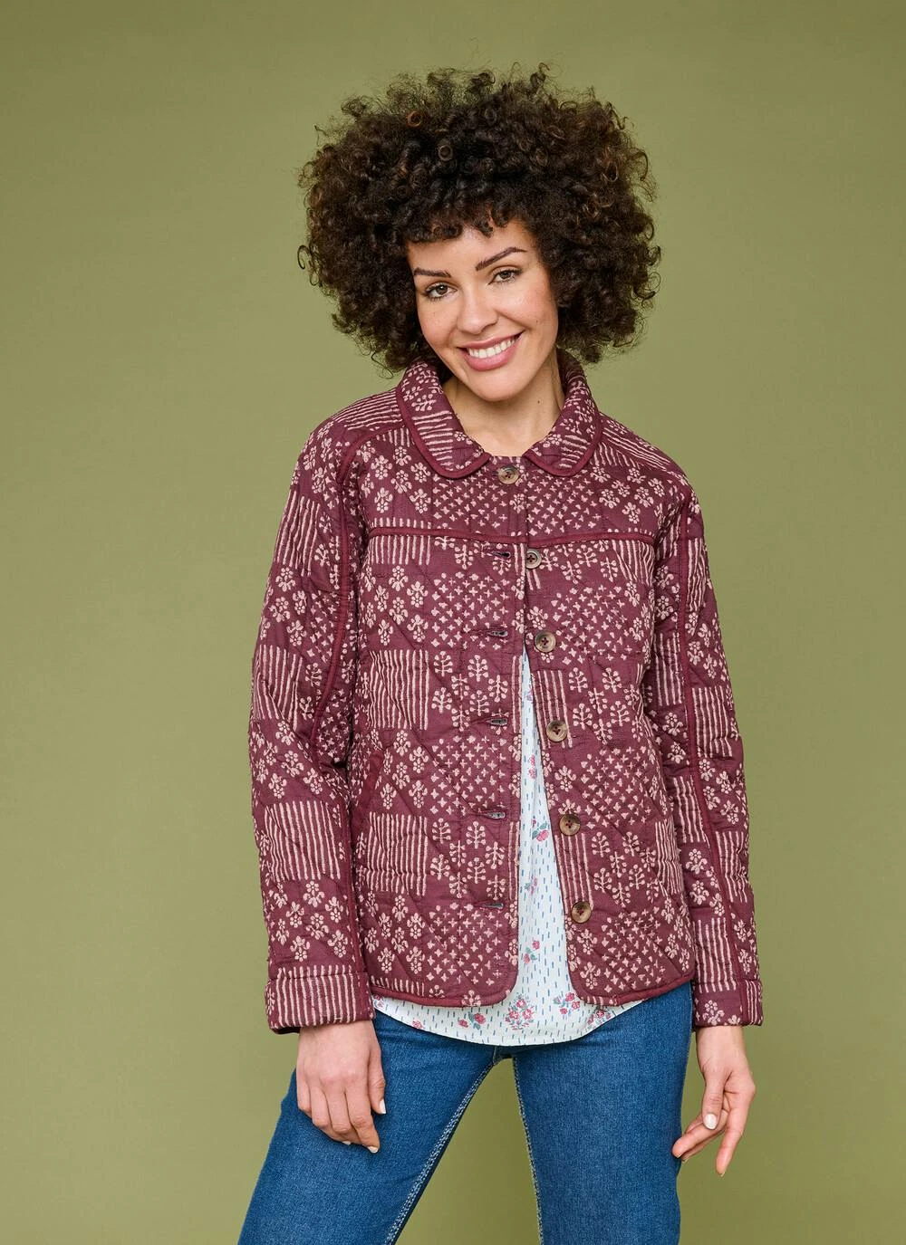 Pure Cotton Quilted Jacket 3 Pure Cotton Quilted Jacket