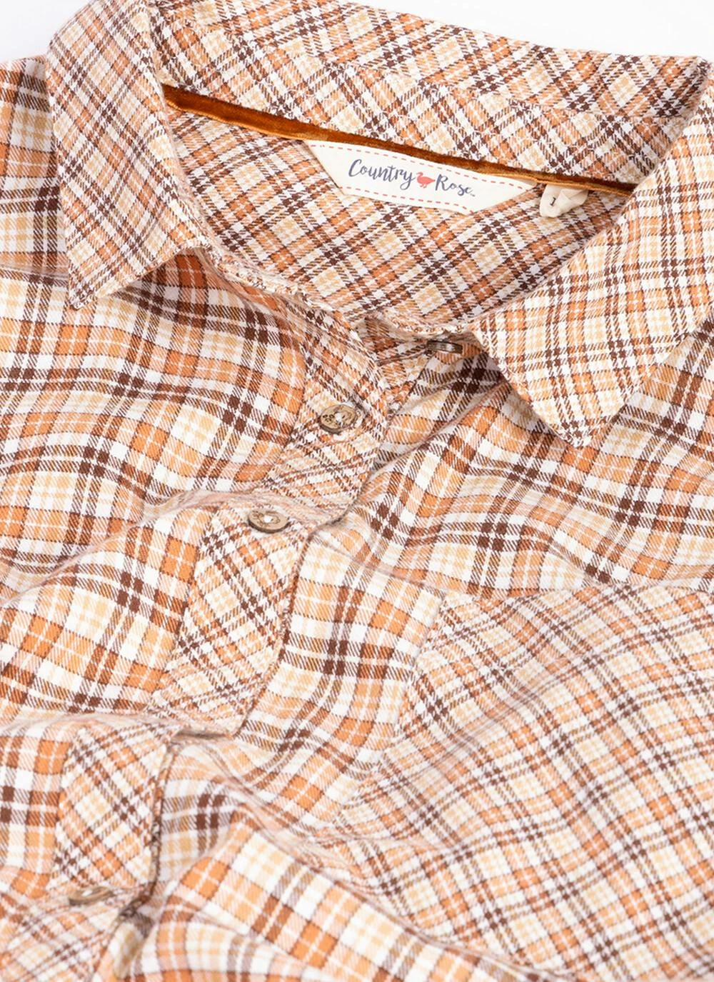 Pure Cotton Brushed Checked Relaxed Shirt 6 Pure Cotton Brushed Checked Relaxed Shirt - Image 4