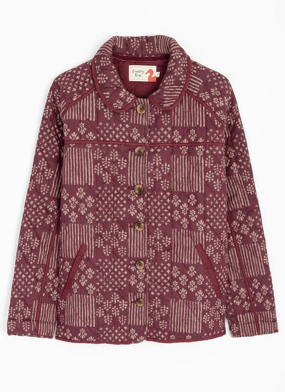 Pure Cotton Quilted Jacket 5 Pure Cotton Quilted Jacket - Image 3