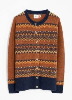 Wool Blend Fairisle Crew Neck Cardigan 10 Wool Blend Fairisle Crew Neck Cardigan -Casual Outfits Store 66888pvl 6057b9db509bedc