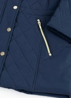 Diamond Quilted Coat With Detachable Hood -Casual Outfits Store 67253pvl f1380676e567cc5