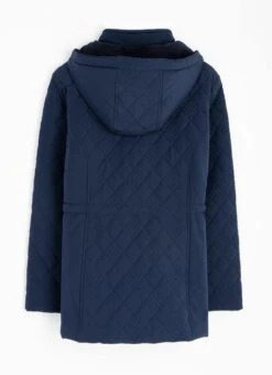 Diamond Quilted Coat With Detachable Hood -Casual Outfits Store 67257pvl bb14e978d6d9b24