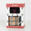 Camel Thompson Check Mug & Embroidered Sock Set -Casual Outfits Store 67333pvl 28beb14f2884367
