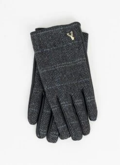Mens Boxed Gloves In Grey Check -Casual Outfits Store 67374pvl 3d0d02e82812793