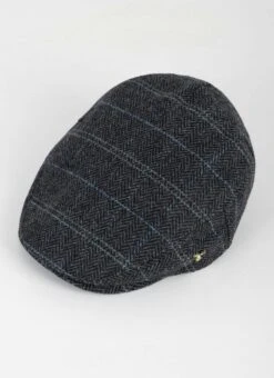 Tweed Flat Cap - Grey Check -Casual Outfits Store 67389pvl fedc3933f4a1bb0