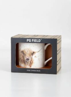 Bree Merryn Highland Cow Mug In Gift Box