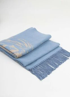 Highland Cow Super Soft Scarf - Blue -Casual Outfits Store 67402pvl 8f1f9505724df1e