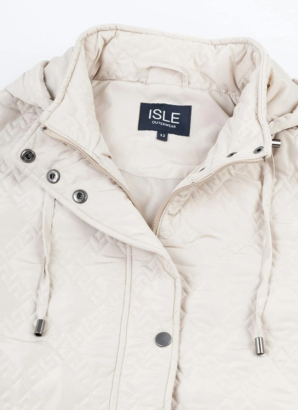 Diamond Quilted Coat 4 Diamond Quilted Coat - Image 2